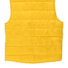 Vintage yellow Moncler Gilet - mens medium