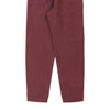 Stone Island Trousers - 32W UK 14 Red Cotton