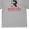 Pre-Loved grey Roscoe Construction Carhartt T-Shirt - mens medium