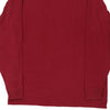 Pre-Loved red Carhartt Long Sleeve T-Shirt - mens medium