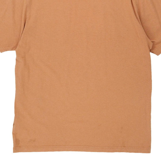 Pre-Loved beige Carhartt T-Shirt - mens medium