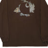 Pre-Loved brown Carhartt Long Sleeve T-Shirt - mens x-large