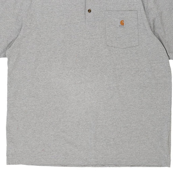 Pre-Loved grey Carhartt T-Shirt - mens x-large