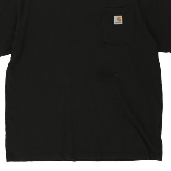 Pre-Loved black Carhartt T-Shirt - mens large