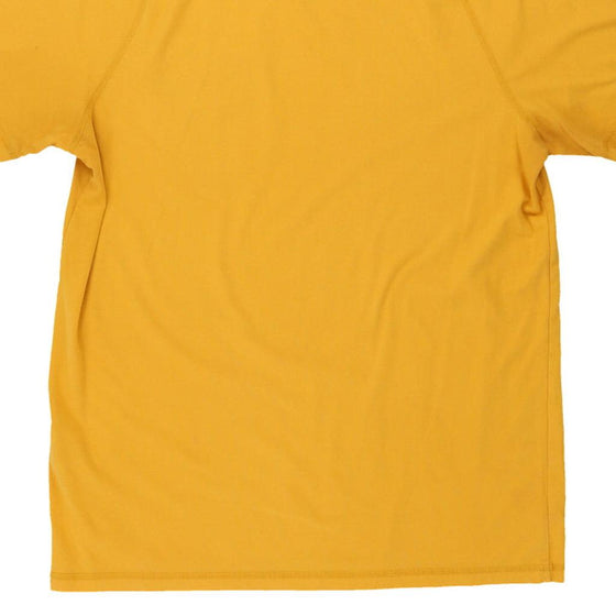 Pre-Loved yellow Carhartt T-Shirt - mens medium