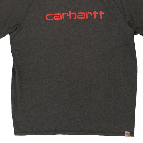 Pre-Loved grey Carhartt T-Shirt - mens large