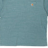 Pre-Loved blue Carhartt T-Shirt - mens xx-large