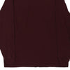 Pre-Loved burgundy Carhartt Long Sleeve T-Shirt - mens large