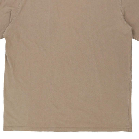 Pre-Loved beige Carhartt T-Shirt - mens x-large