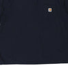 Pre-Loved navy Carhartt Polo Shirt - mens xx-large