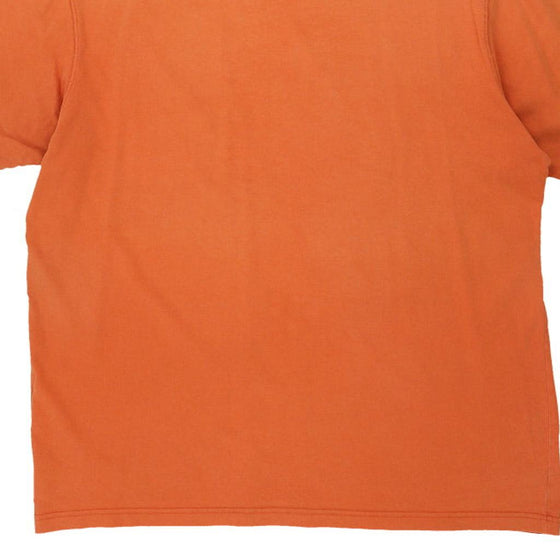 Pre-Loved orange Carhartt T-Shirt - mens large