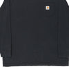 Pre-Loved black Carhartt Long Sleeve T-Shirt - mens x-large