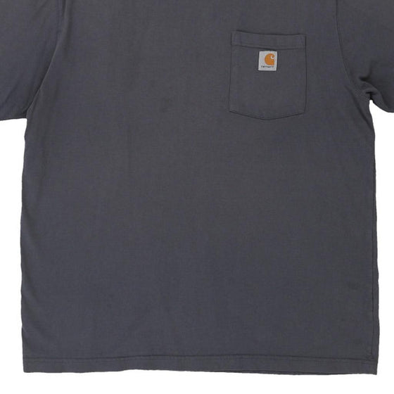 Pre-Loved grey Carhartt T-Shirt - mens large