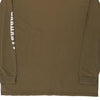 Pre-Loved khaki Carhartt Long Sleeve T-Shirt - mens x-large