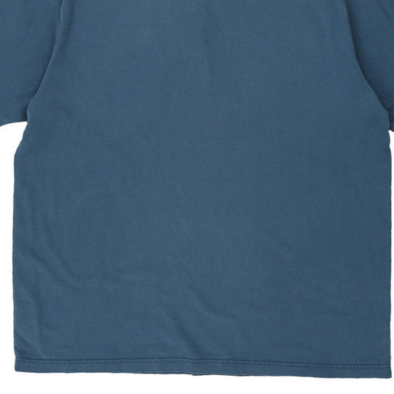 Pre-Loved blue Carhartt T-Shirt - mens x-large