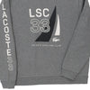 Vintage grey Sailing Club Lacoste Sweatshirt - mens x-large