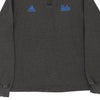 Vintage grey UCLA Adidas 1/4 Zip - mens small