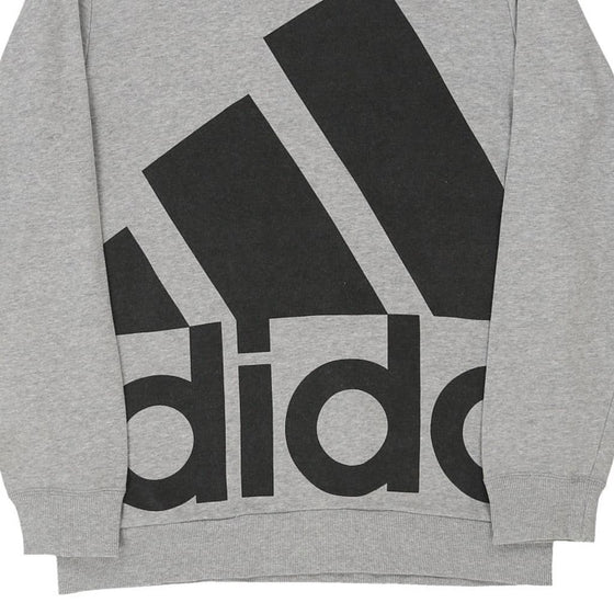 Vintage grey Adidas Sweatshirt - mens medium