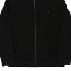 Vintage black Ralph Lauren Hoodie - mens x-large