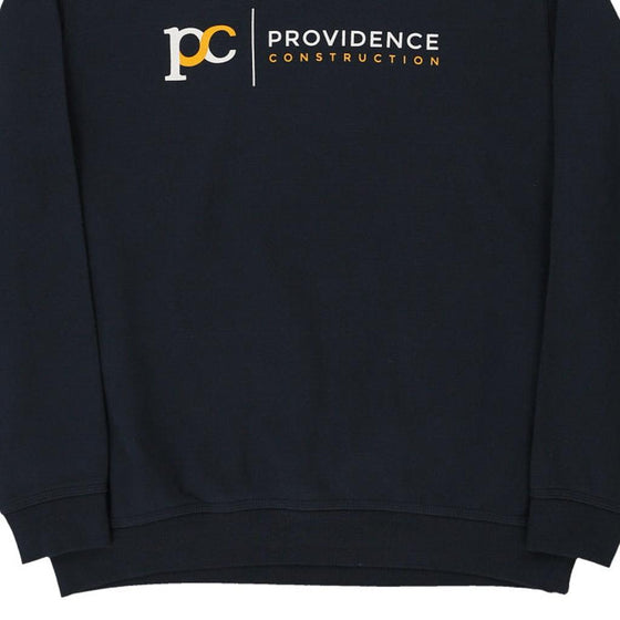 Vintage navy Providence Construction Carhartt Sweatshirt - mens large