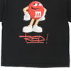 Vintage black Red M&Ms T-Shirt - mens xx-large