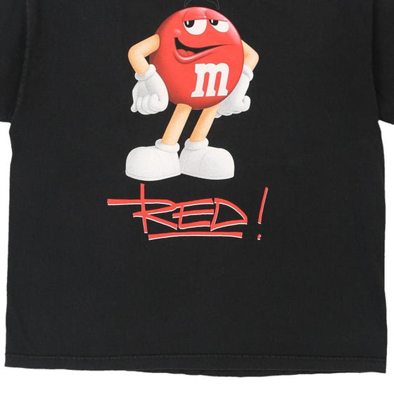 Vintage black Red M&Ms T-Shirt - mens xx-large