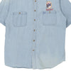 Vintage blue Chase Authentics Denim Shirt - mens large