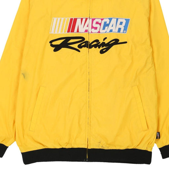 Vintage yellow Nascar Jacket - mens large