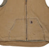 Vintage beige Lightly Worn Carhartt Gilet - mens xx-large