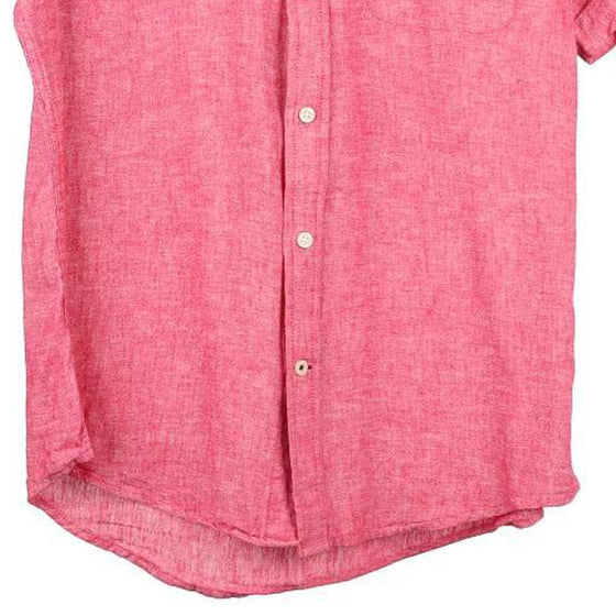 Vintage pink Tommy Hilfiger Short Sleeve Shirt - mens small