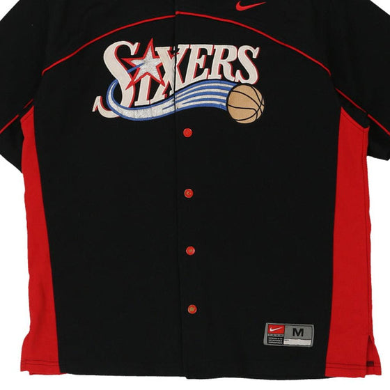 Vintage black Philadelphia 76ers Nike Jersey - mens medium