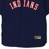 Vintage navy Cleveland Indians. Age 13-14 Nike Jersey - boys large