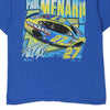 Vintage blue Paul Menard 27 Chase Authentics T-Shirt - mens large