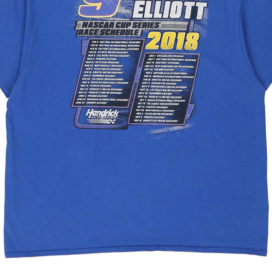 Pre-Loved blue Chase Elliott 9 Hendrick Motorsports T-Shirt - mens xx-large