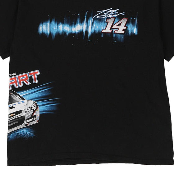 Vintage black Tony Stewart 14 Chase Authentics T-Shirt - mens large