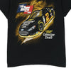 Vintage black Brad Keselowski Gildan T-Shirt - mens medium