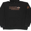 Vintage black Doc's Winsconsin Harley Davidson Hoodie - mens xx-large