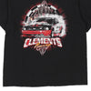 Vintage black Valerie Clements Racing  Delta T-Shirt - mens large