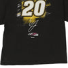 Vintage black Erik Jones 20 Joe Gibbs Racing T-Shirt - mens xx-large