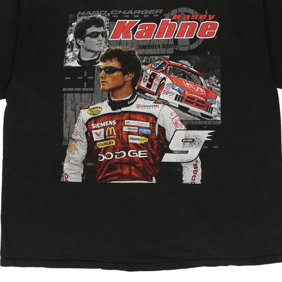 Vintage black Kasey Kahne Chase Authentics T-Shirt - mens xxx-large