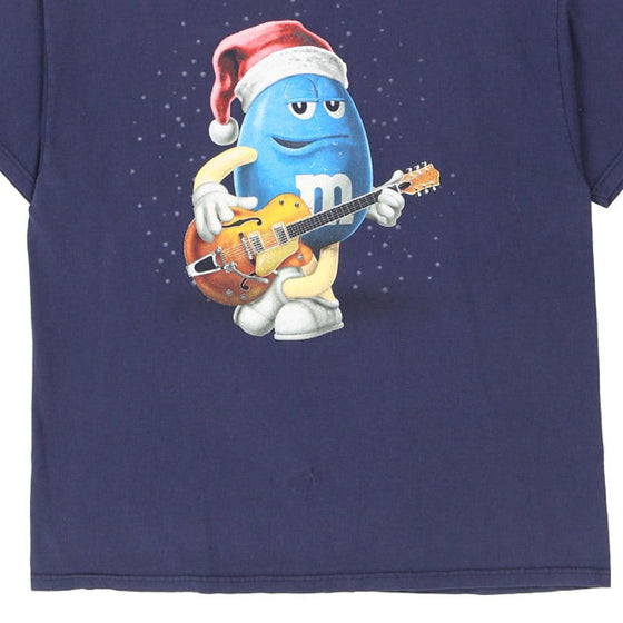 Vintage blue M&Ms T-Shirt - mens large