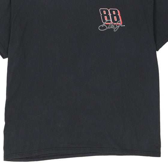 Vintage black Dale Jr 88 Hanes T-Shirt - mens x-large