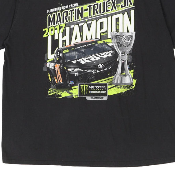 Pre-Loved black Martin Truex Jr. 19 Fanatics T-Shirt - mens xx-large