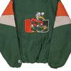 Vintage green Miami Hurricanes Starter Jacket - mens x-large