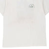 Vintage white Single Stitch Wood Hanes T-Shirt - mens x-large