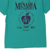 Vintage blue Single Stitch Made in USA 1991 Menasha Stampede Screen Stars T-Shirt - mens large