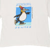 Vintage white Single Stitch Boxy Fit International Antarctic Centre T-Shirt - womens x-large