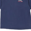 Vintage navy Single Stitch Softball Oneita T-Shirt - mens large