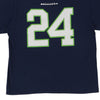 Vintage navy Seattle Seahawks Nfl Team Apparel T-Shirt - mens x-large