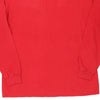 Vintage red Adidas Long Sleeve T-Shirt - mens x-large